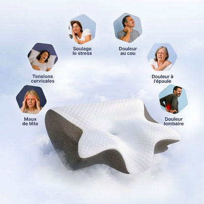 Cervéa™ — Oreiller Cervical Ergonomique