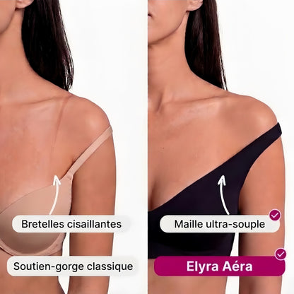 Bretelles cisaillantes contre maille ultra-souple